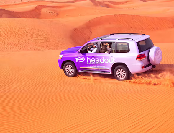 Guests on a guided attraction experience